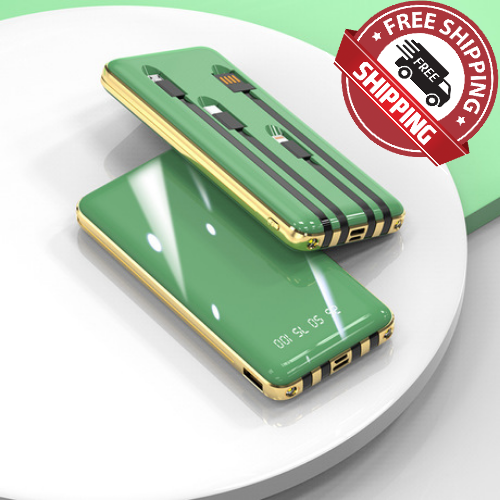 20000MAH Self Contained Power Bank Four in One Mobile Power Supply