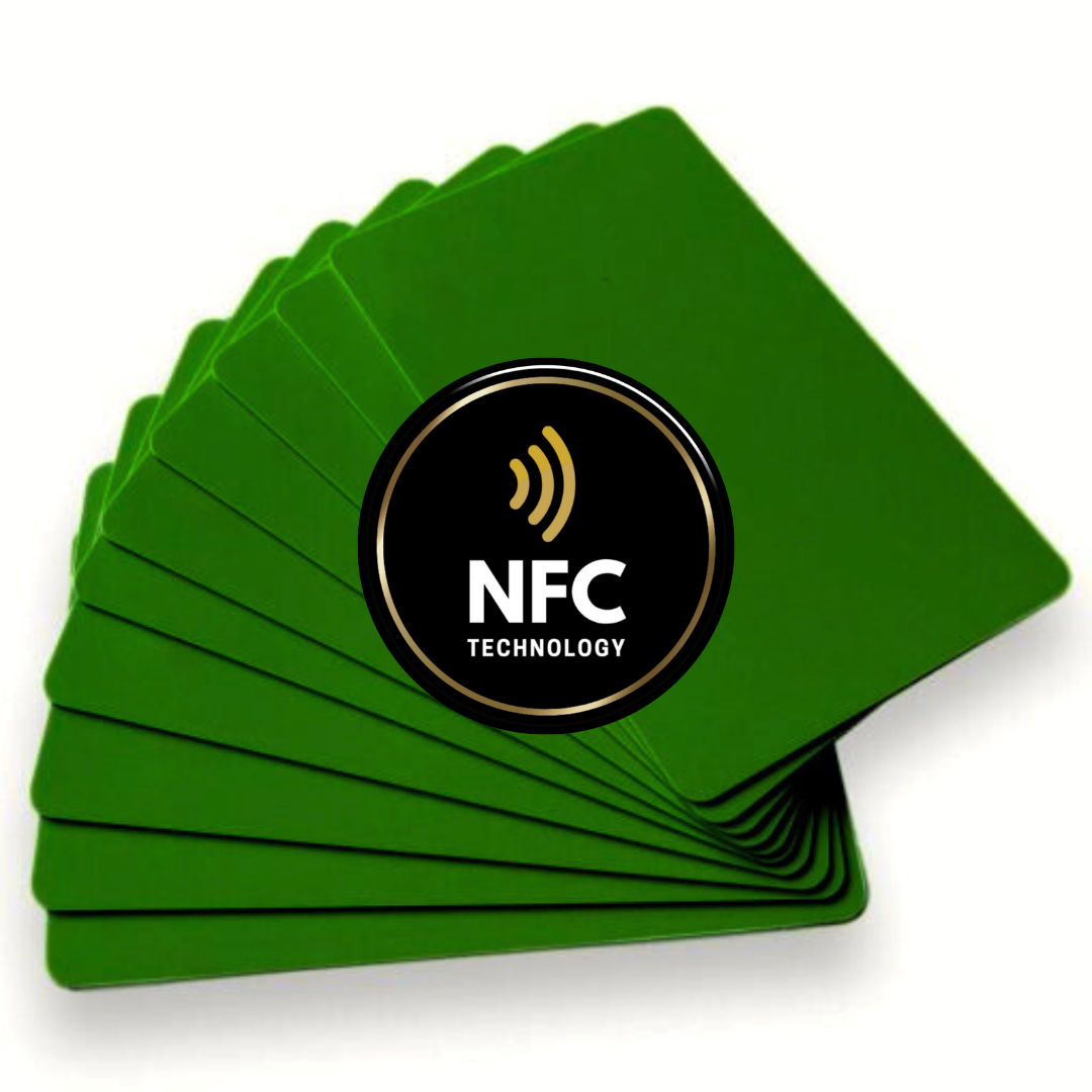 Custom Smart Business Cards - Green