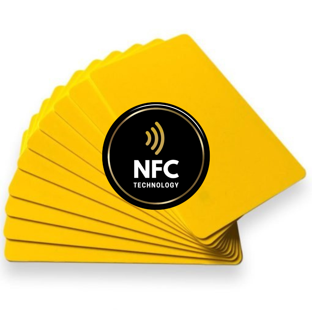 Custom Smart Cards - Yellow