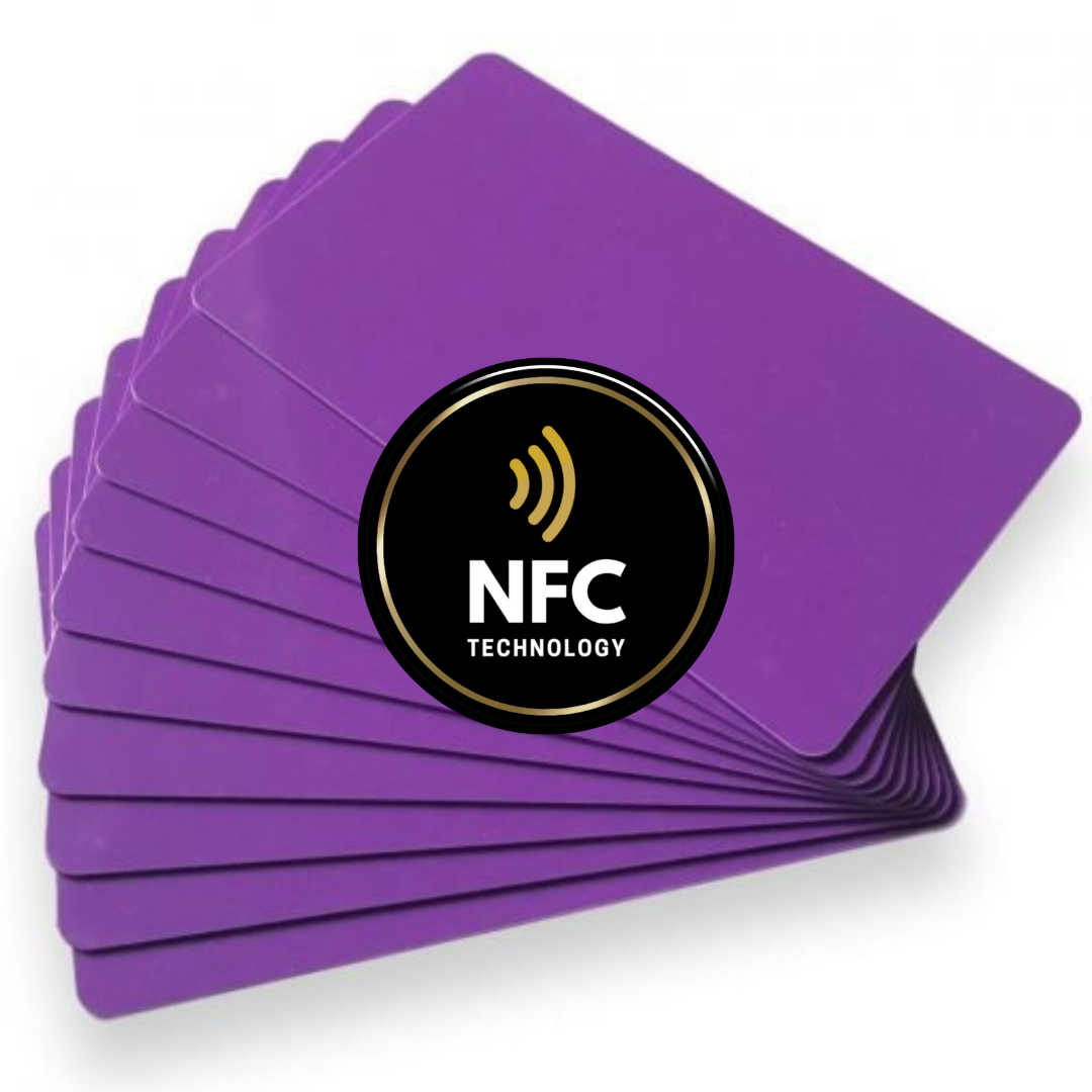 Custom Smart Business Cards - Purple