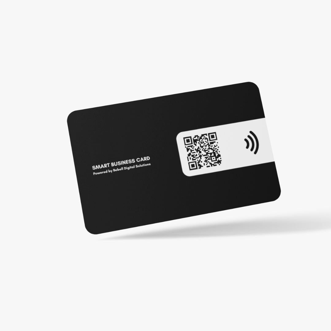 Smart Business Card - Black Card
