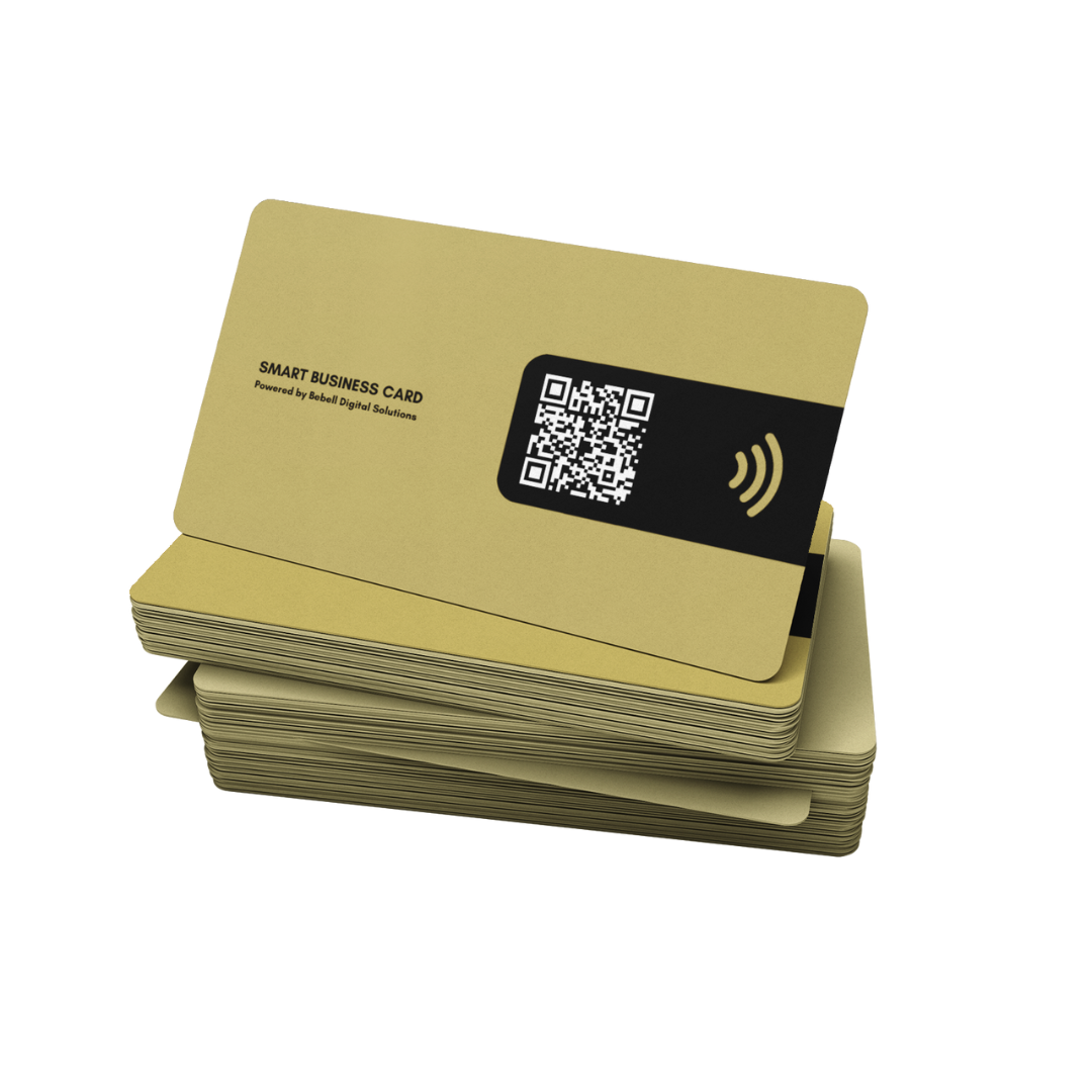Smart Business Cards - Gold Cards