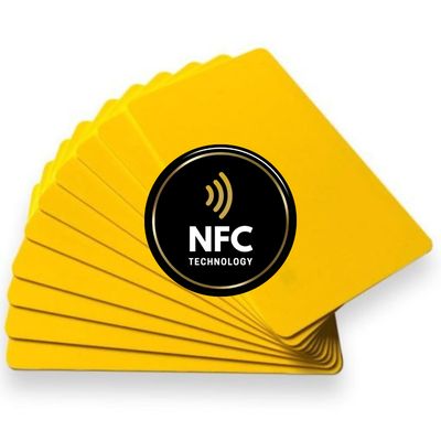 Custom Smart Cards - Yellow