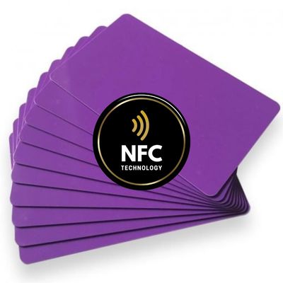 Custom Smart Business Cards - Purple