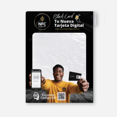 Bubble Mailers - Black Cards