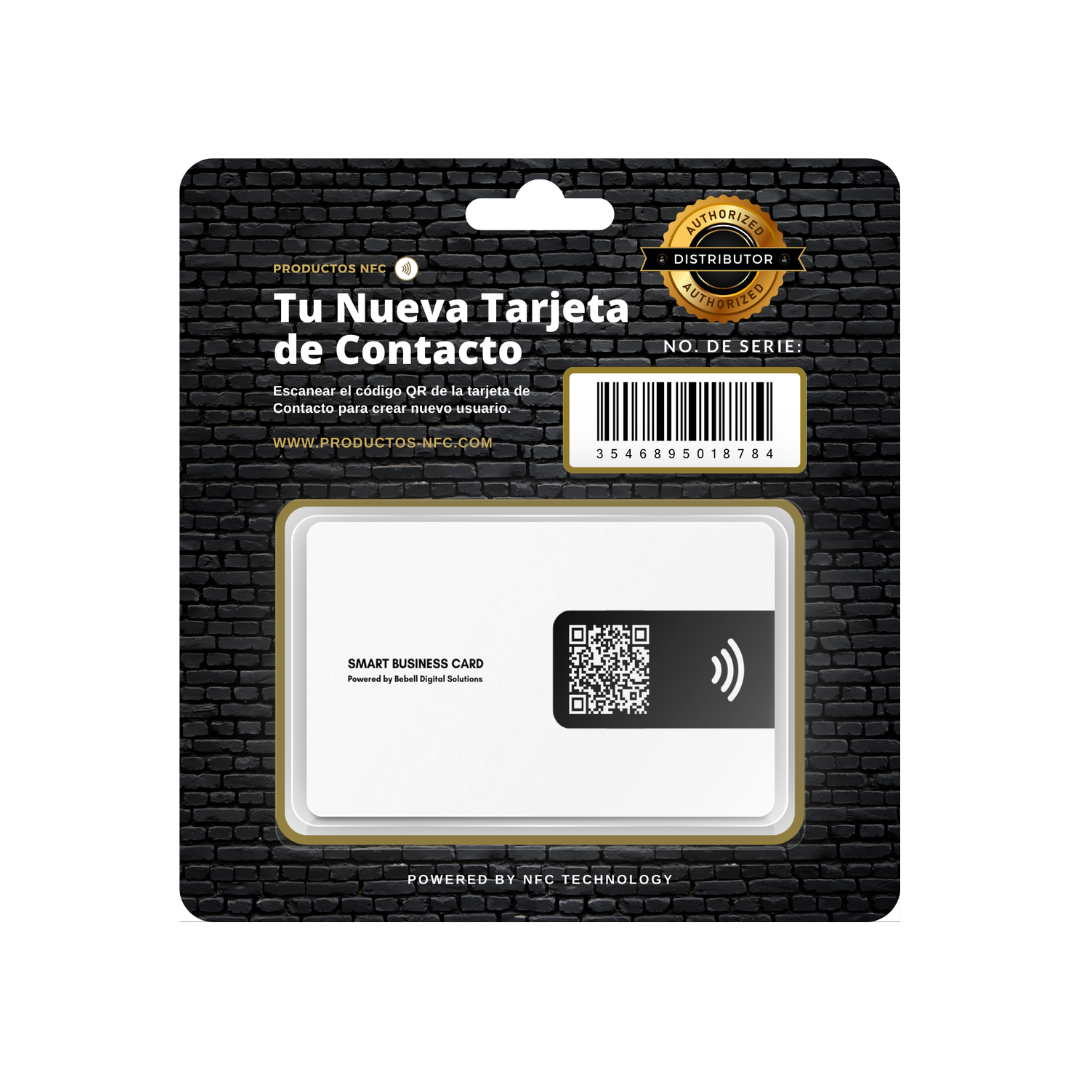 WHITE CARD NFC
