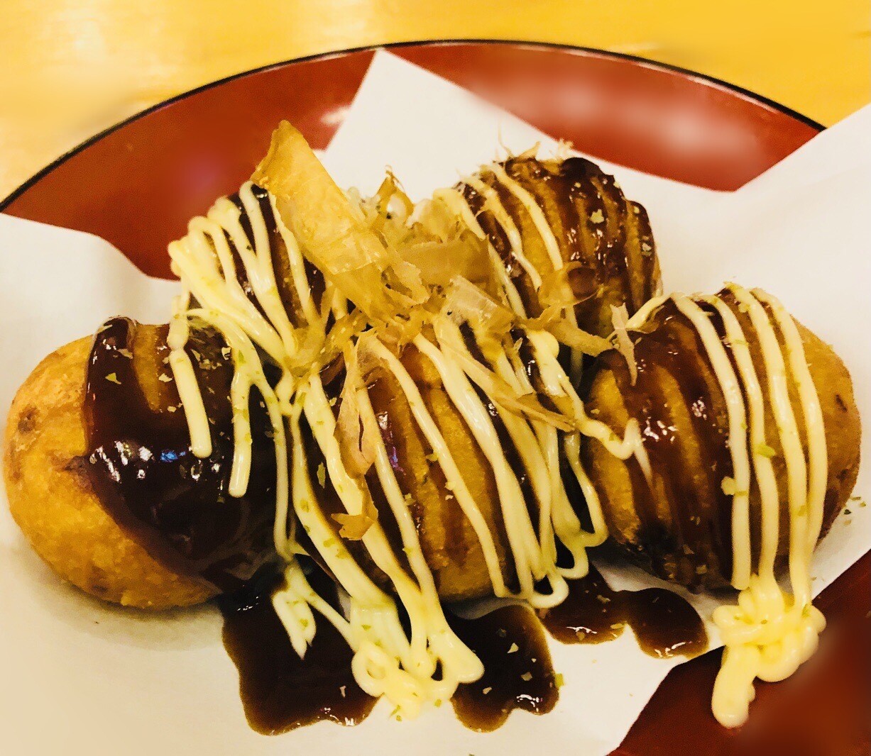 Octopus ball (TAKOYAKI)