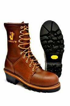 halls logger boots