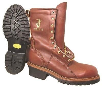 halls pull on lineman boots