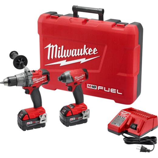 M18 FUEL 2997-22 Hammer Drill And Hex Impact Driver Combo Kit