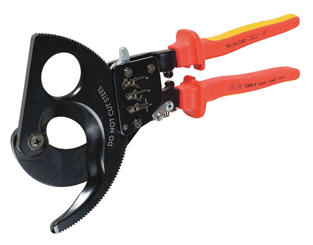 Greenlee 756 Heavy Duty Ratchet Cable Cutter With Rubber Boot By 