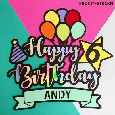 11 Choices of HBD Cake Topper