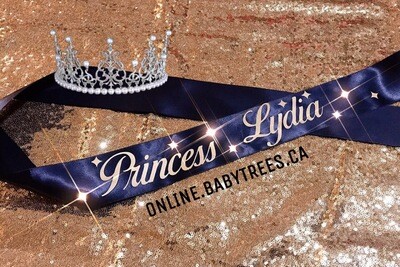 Birthday Sash