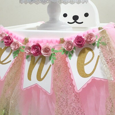 Customizing Banner w/optional 3D flowers