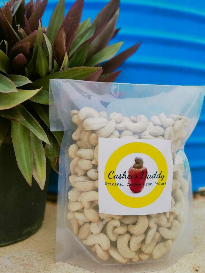 1 KG - W180 Jumbo Cashew Nuts - Premium Whole Cashews From Palasa