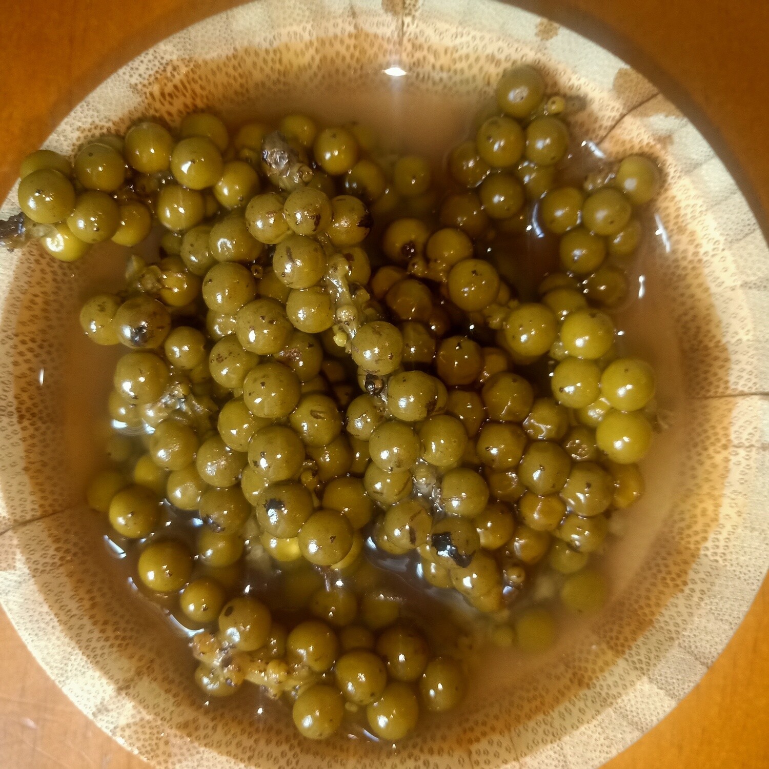 ​GREEN PEPPERCORN PICKLED IN LEMON JUICE CONCENTRATE / PACHAI MILAGU PICKLE