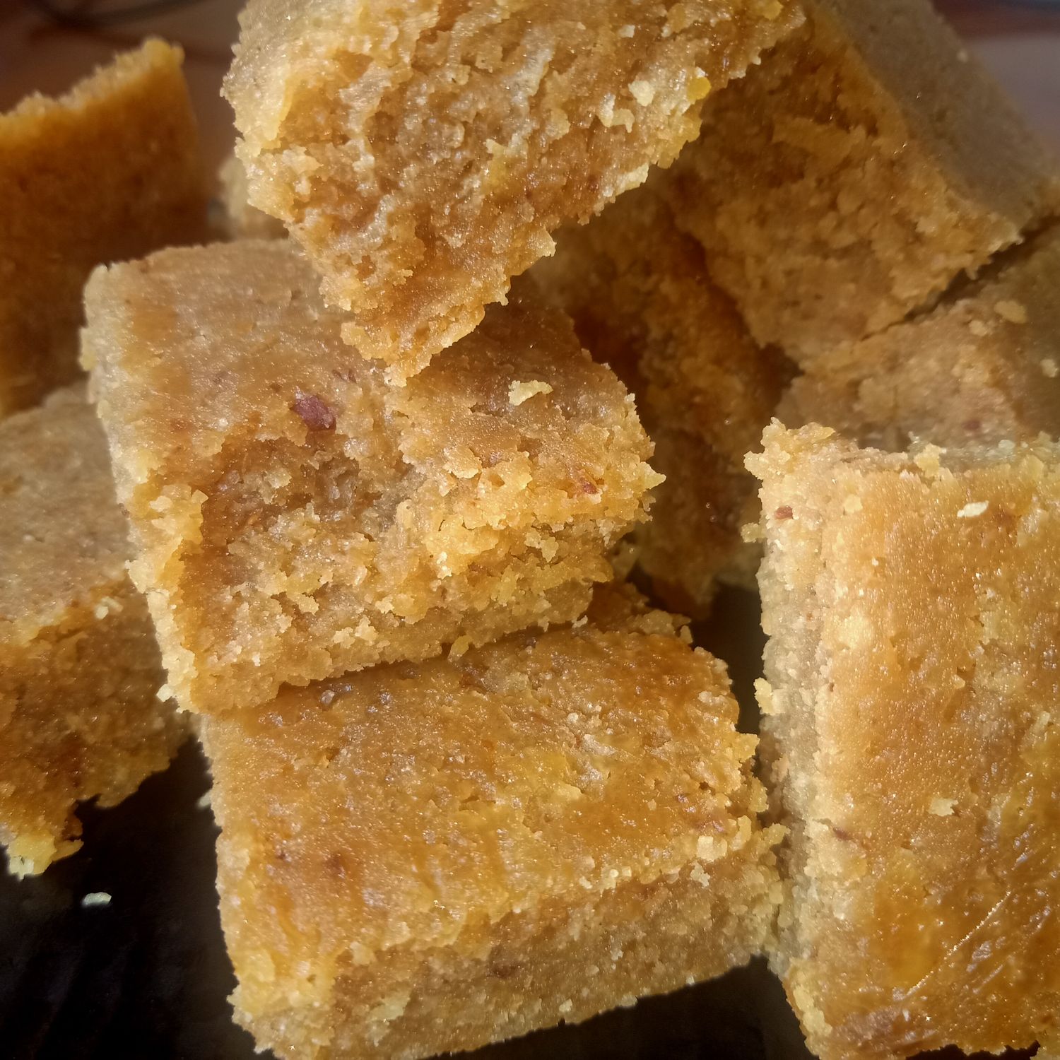 COPRA BURFI ( DRY COCONUT BURFI )