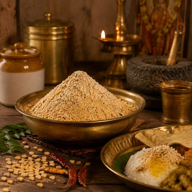 ​PARAPPU PODI ( KALATHU PODI / KANDI PODI )
