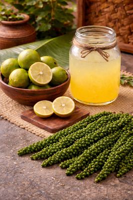 ​GREEN PEPPERCORN  PICKLE   ( PACHAI MILAGU )