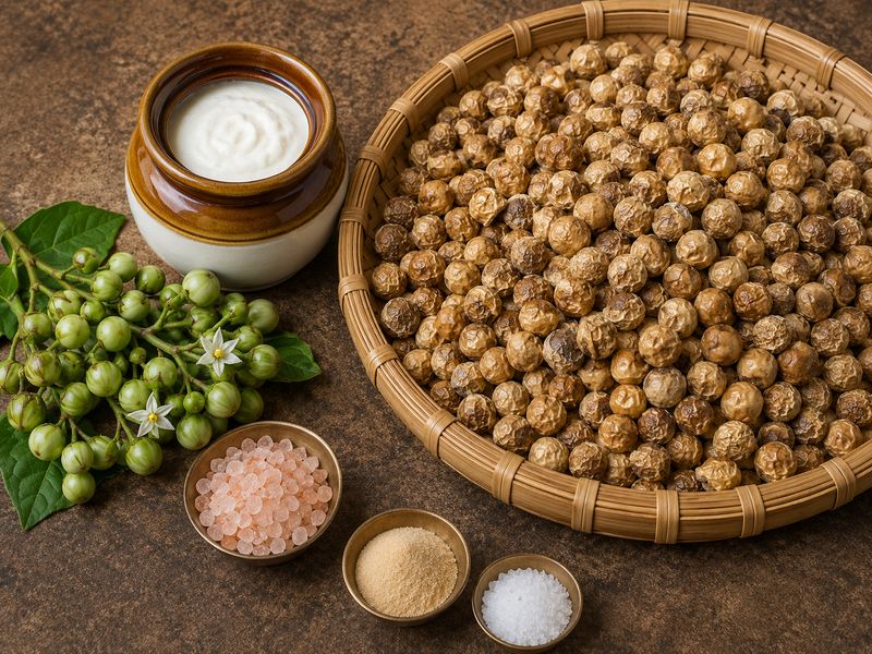 CHUNDAKKAI / SUNDAKKAI  VATHAL ( SUN DRIED TURKEY BERRY)