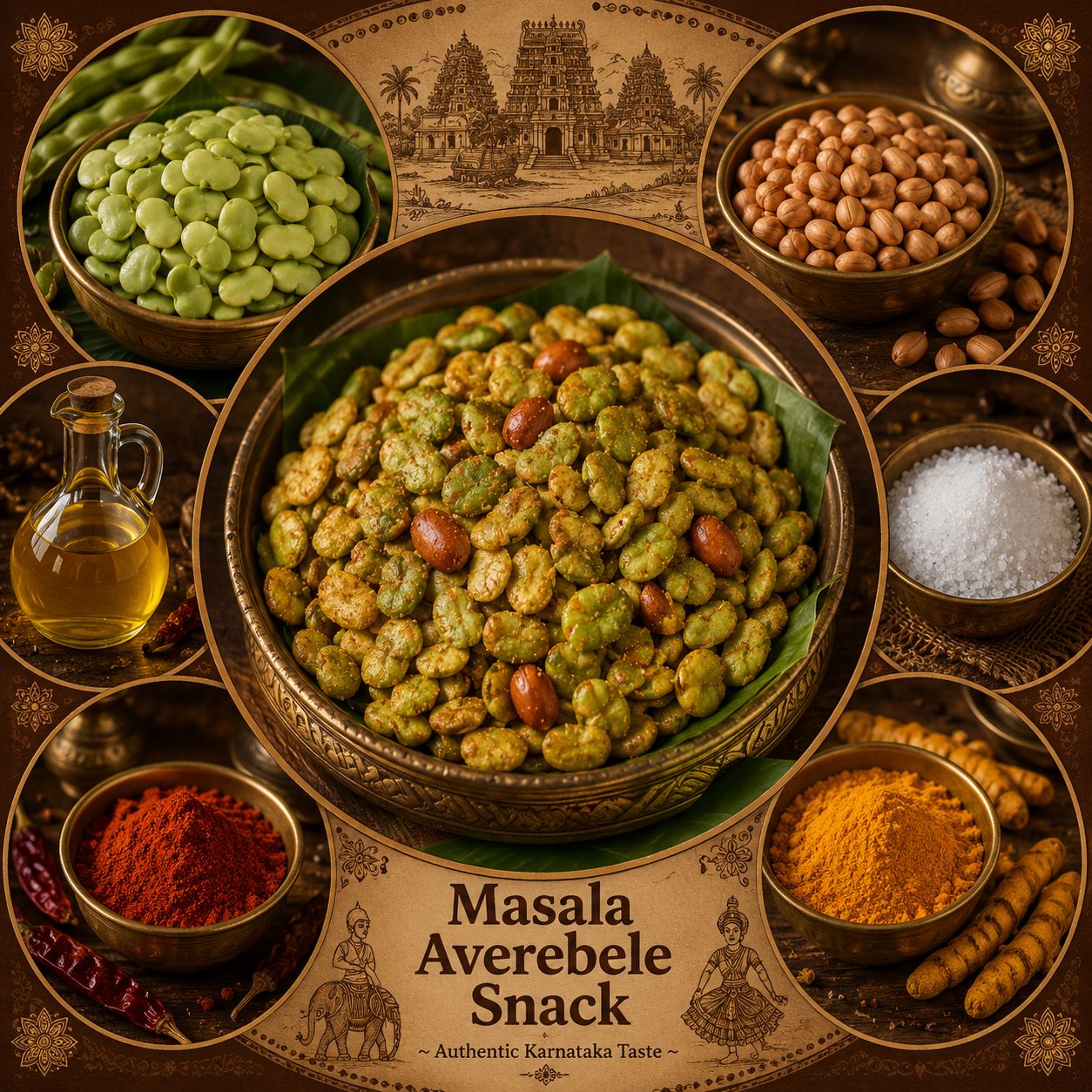 MASALA AVEREBELE ( HYACINTH BEANS )