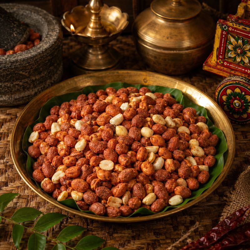HURIGAALU MIX ( ROASTED LENTILS - RED CHILLI FLAVOR )