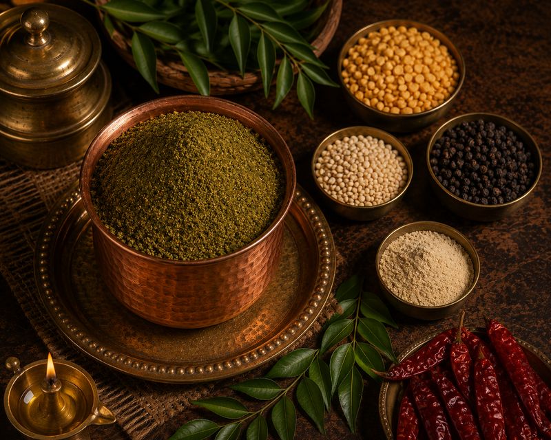 CURRY LEAF POWDER ( KARUVEPPILAI PODI )
