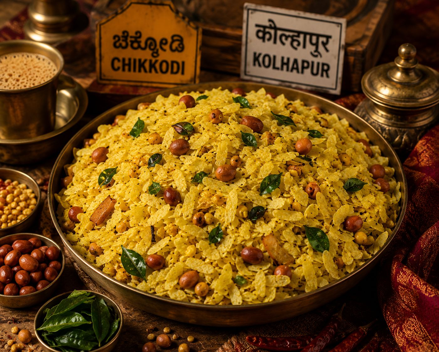 POHA CHIVDA / PATLA POHA MIXTURE Net Wt. 200 grams