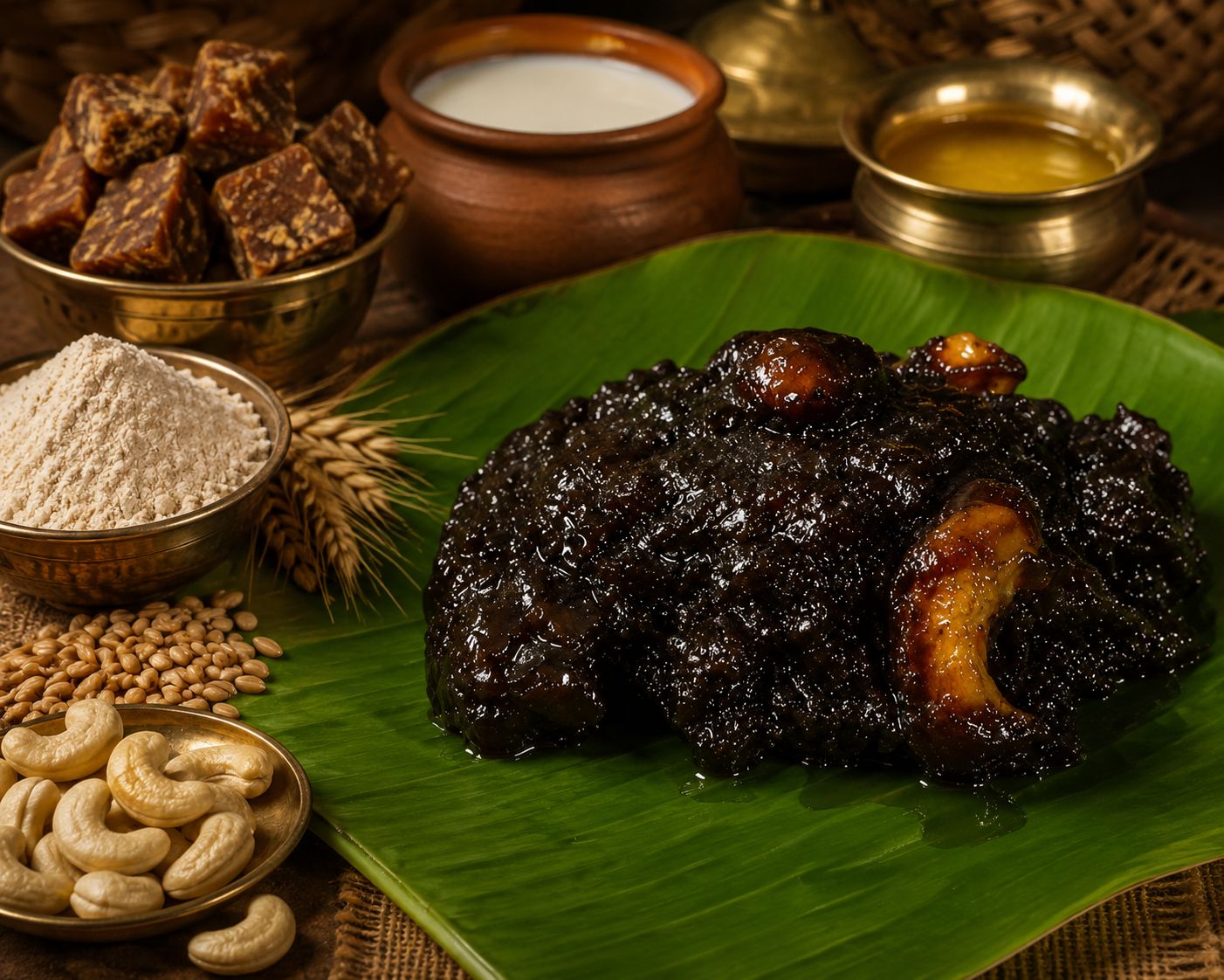 KARUPATTI HALWA ( PALM JAGGERY HALWA )