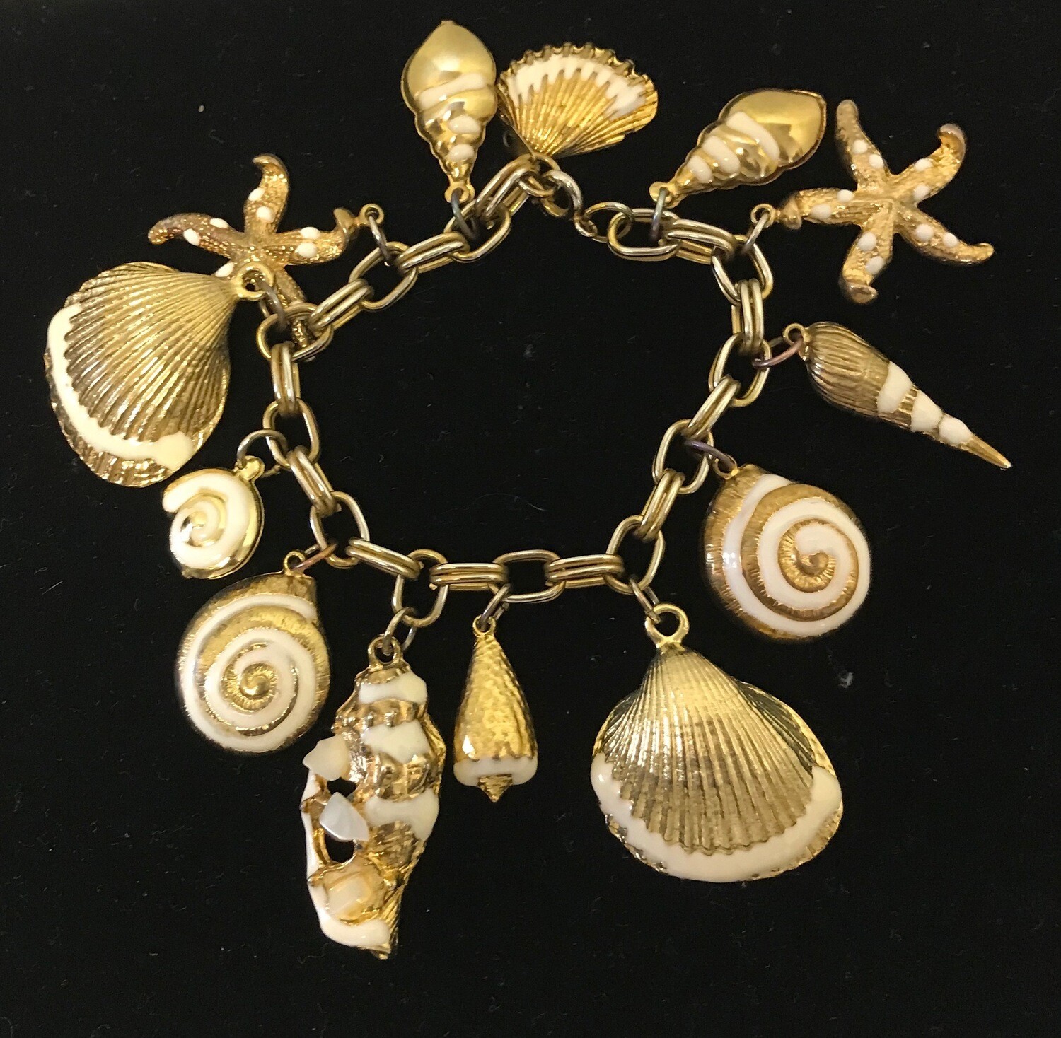 Seashell Charm Bracelet