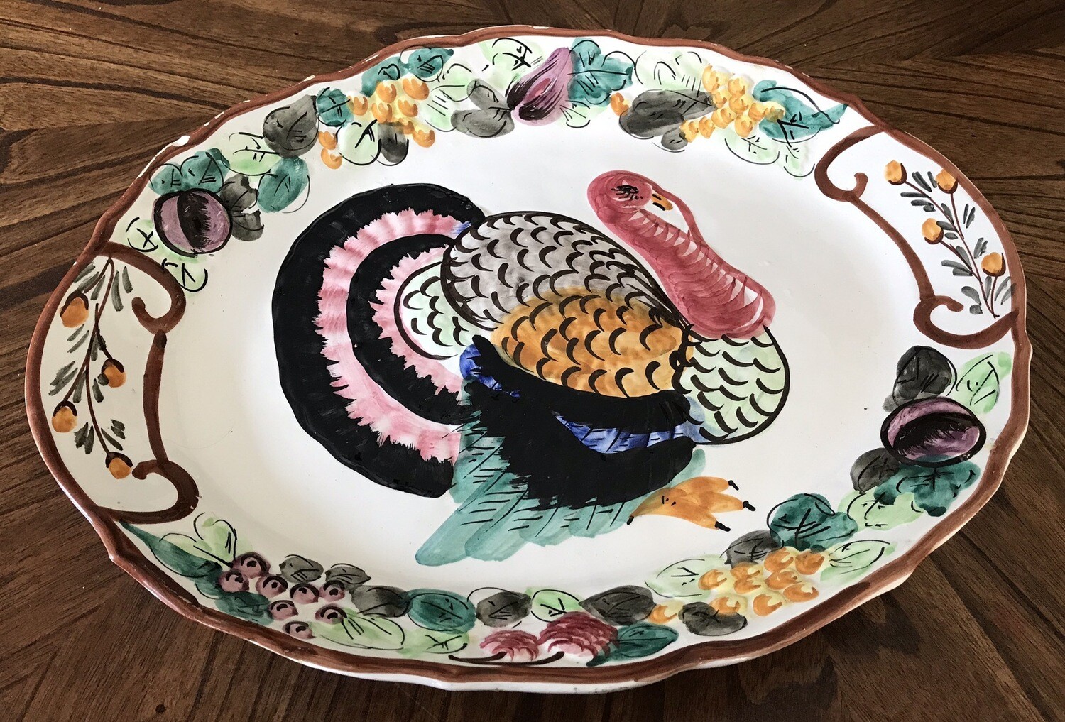 Large turkey platter