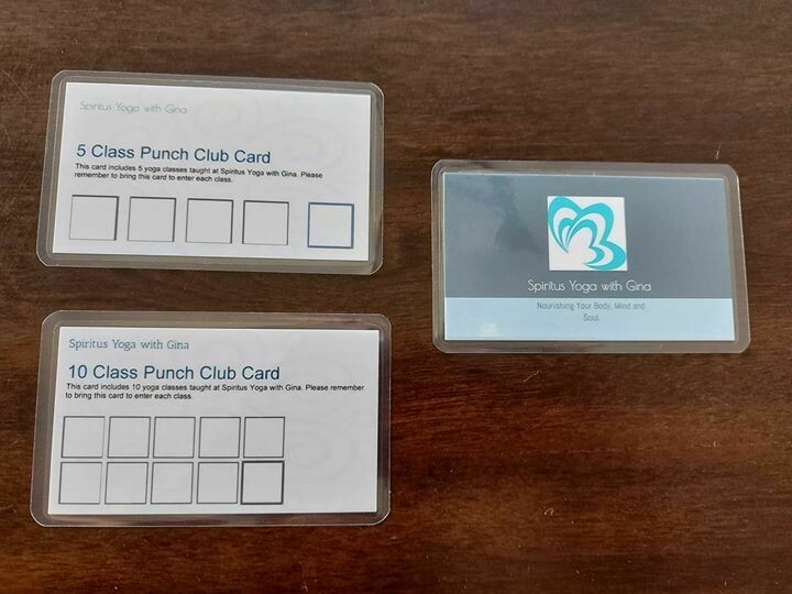 10 Class Punch Card