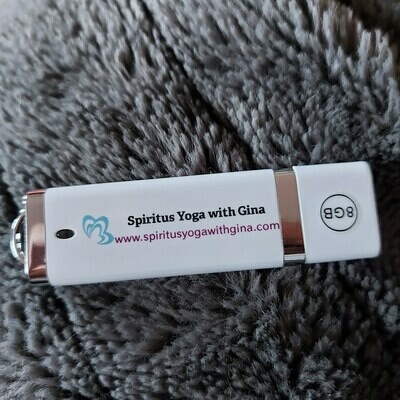10 Twenty-Five Minute Yoga Classes
on a USB