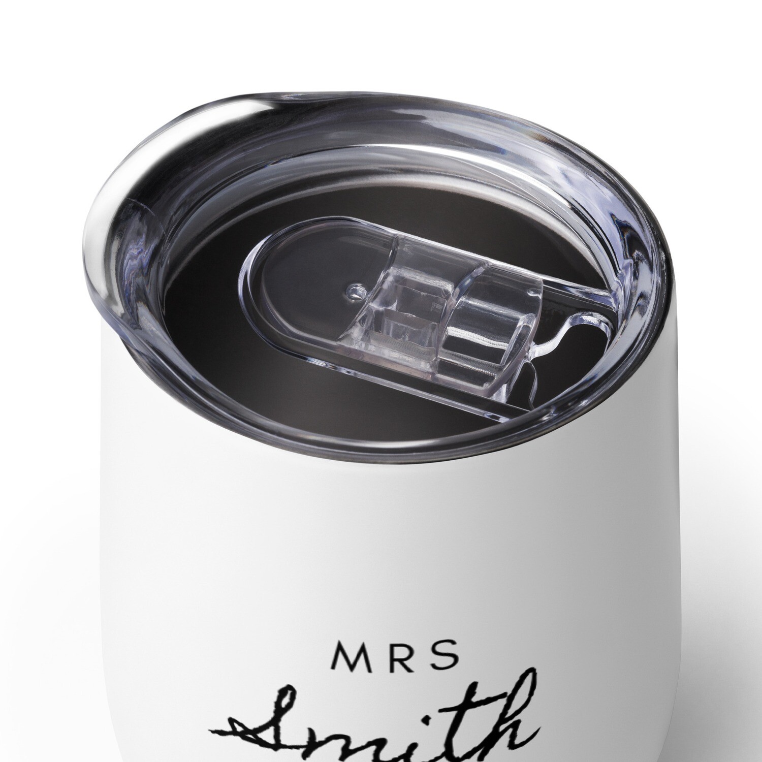 Personalized Mr and Mrs Drink Tumbler Gift for Newlyweds. 