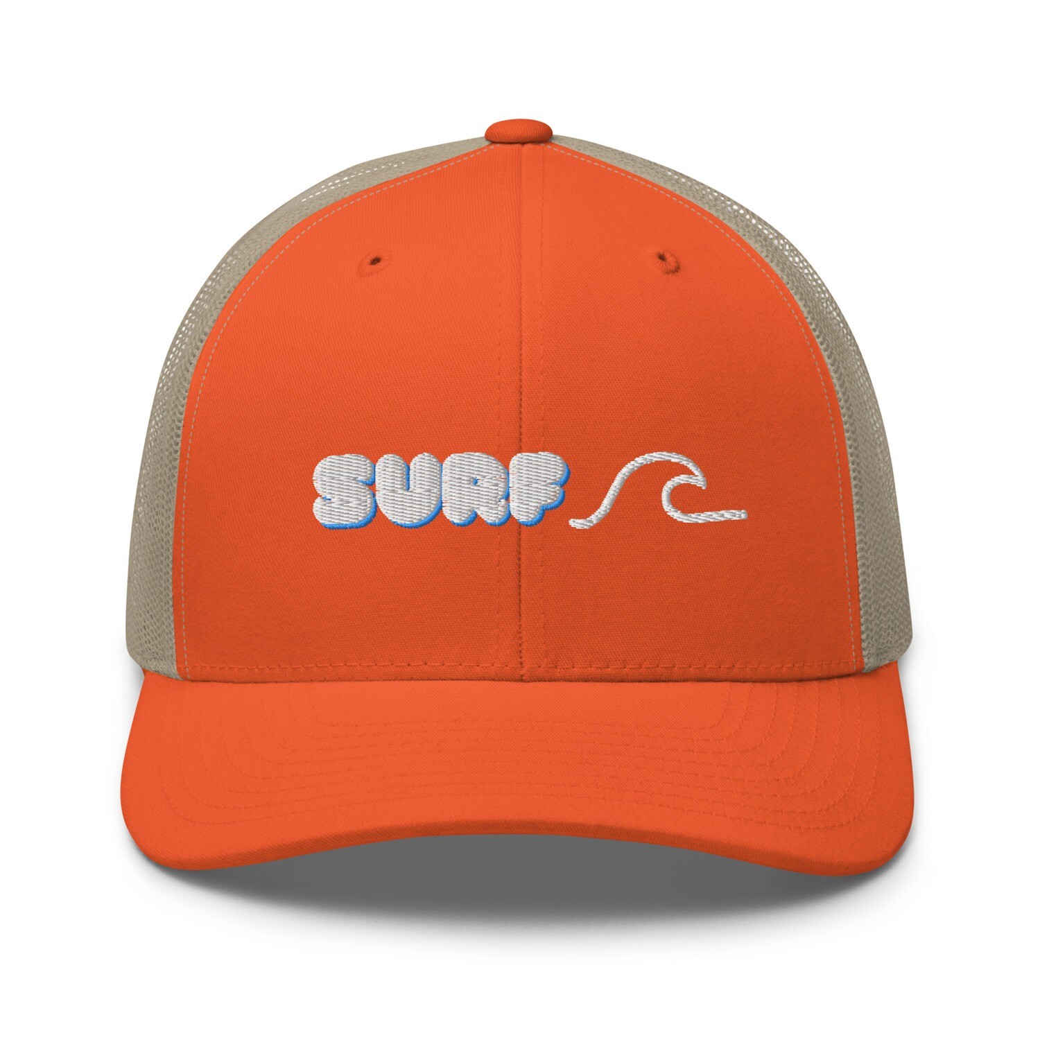 Surf Trucker Cap. Retro Surfer Trucker Hat.