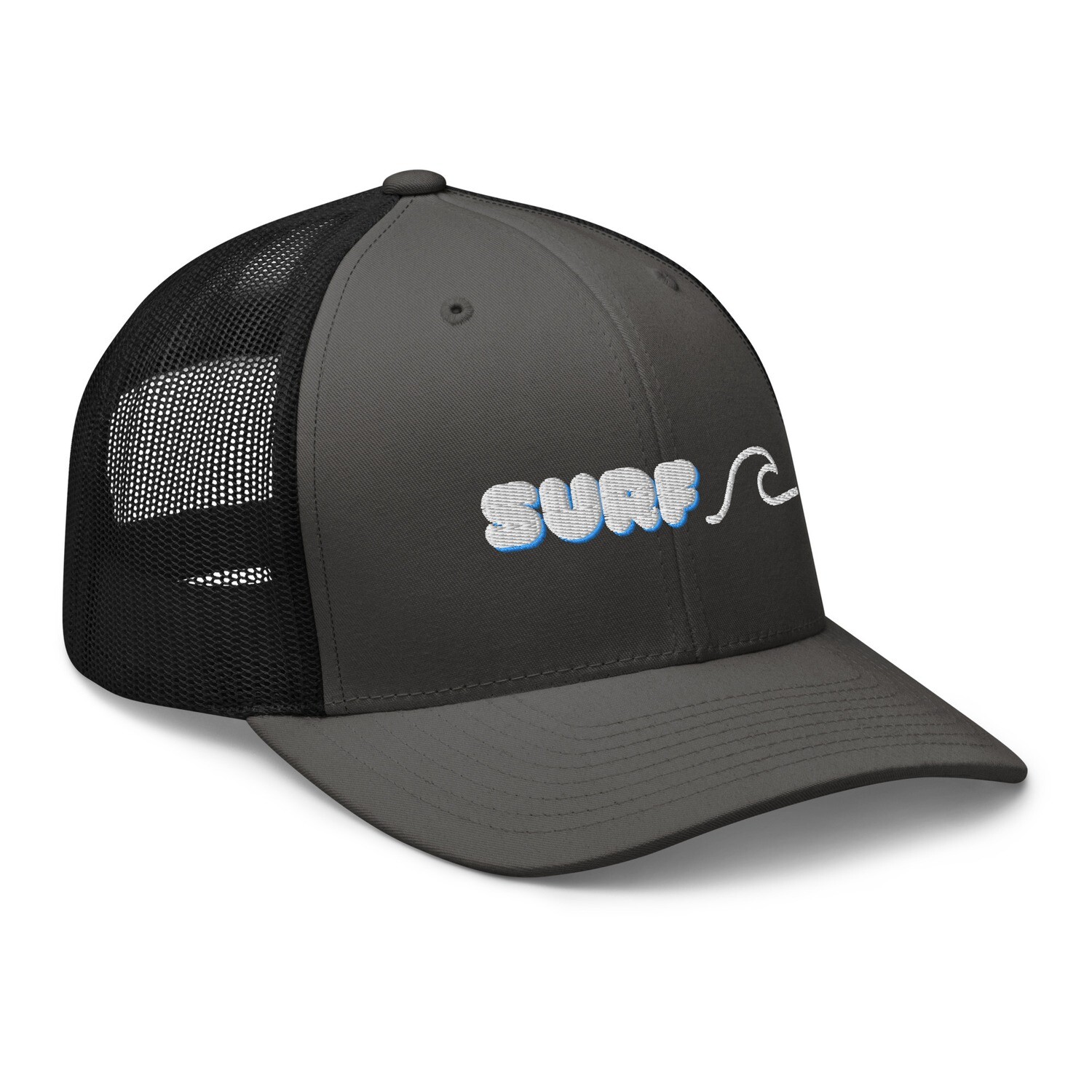Surf Trucker Cap. Retro Surfer Trucker Hat.