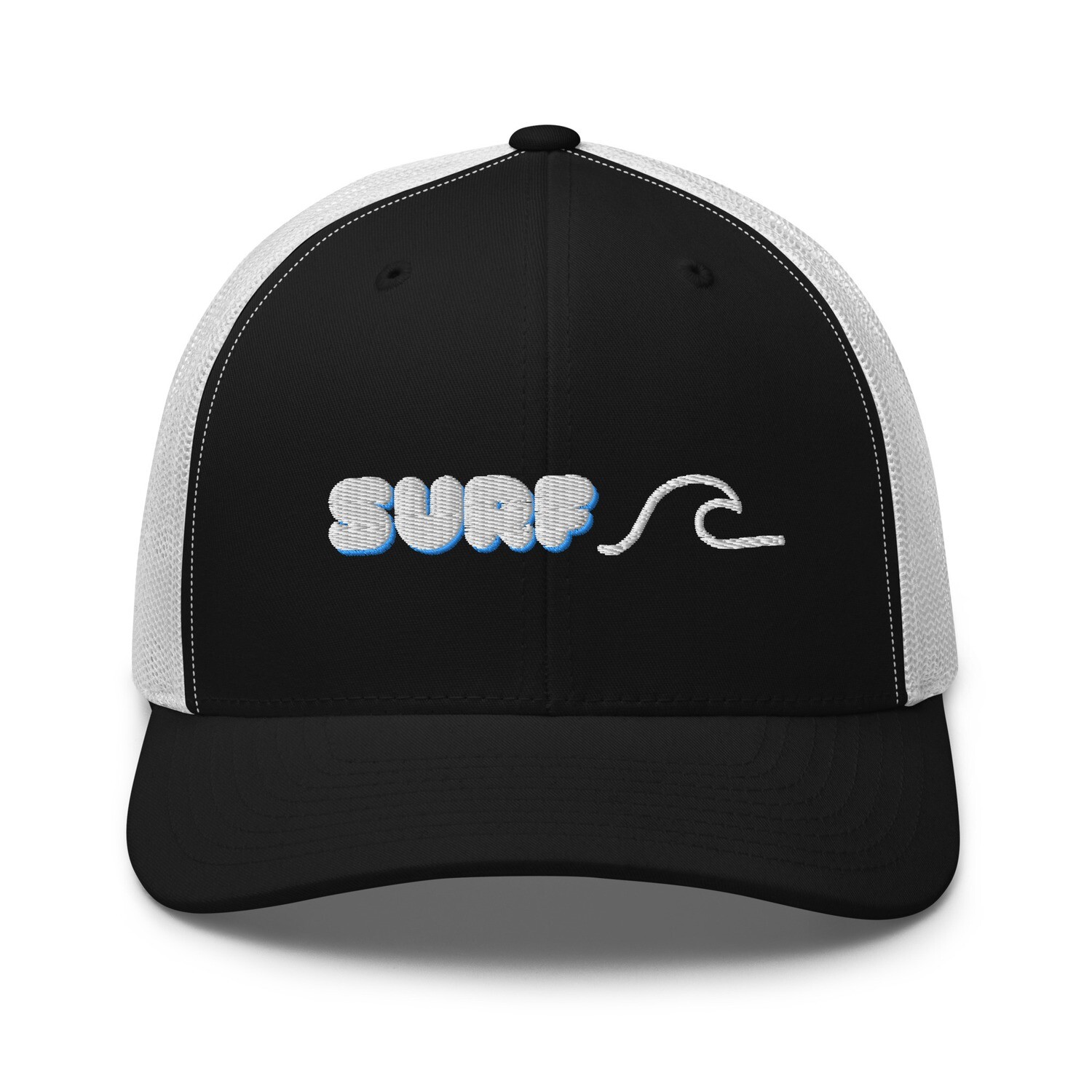 Surf Trucker Cap. Retro Surfer Trucker Hat.
