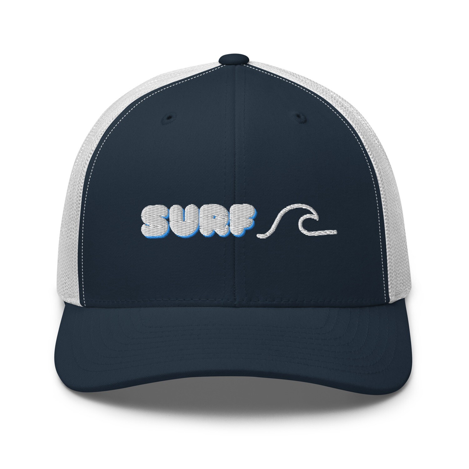 Surf Trucker Cap. Retro Surfer Trucker Hat.