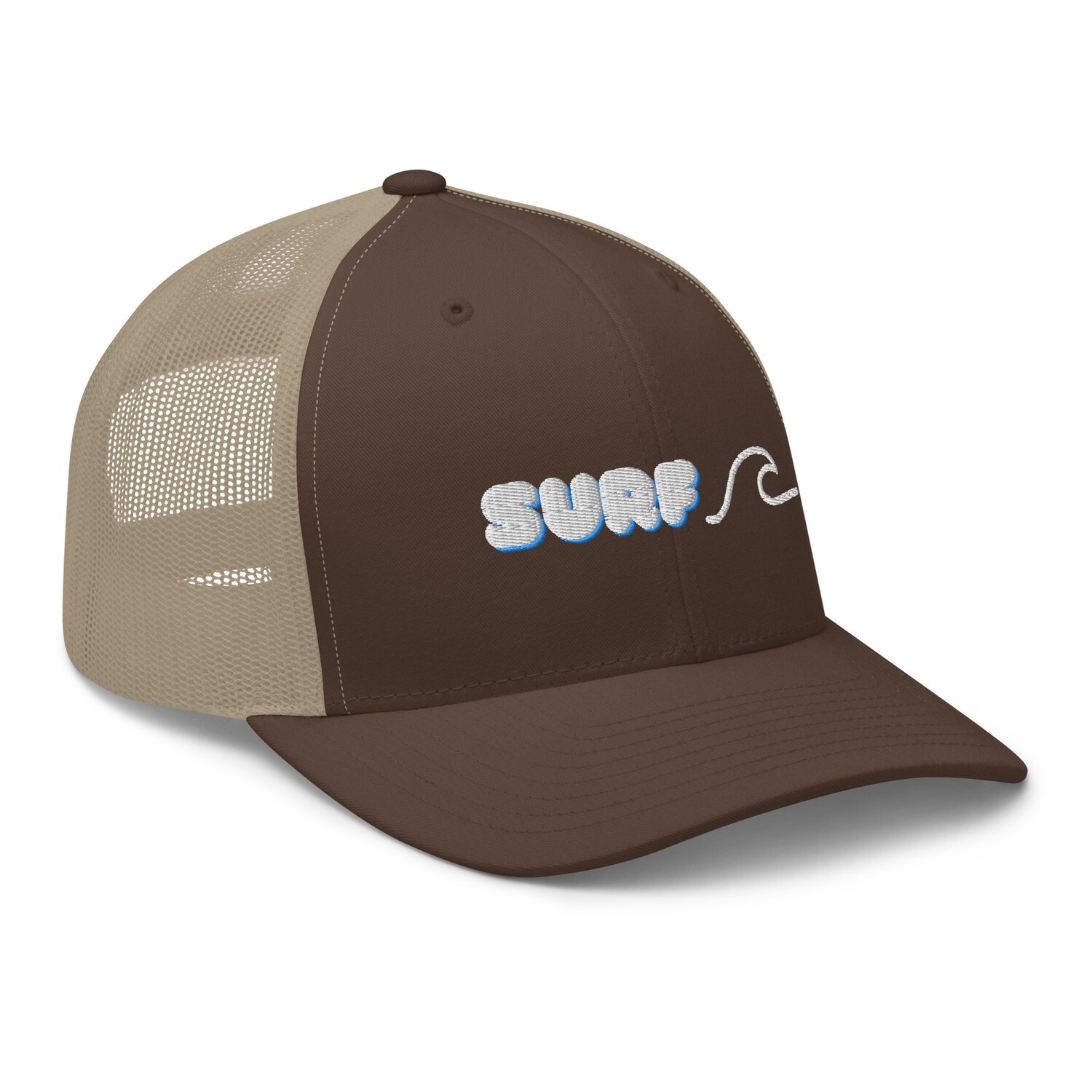 Surf Trucker Cap. Retro Surfer Trucker Hat.