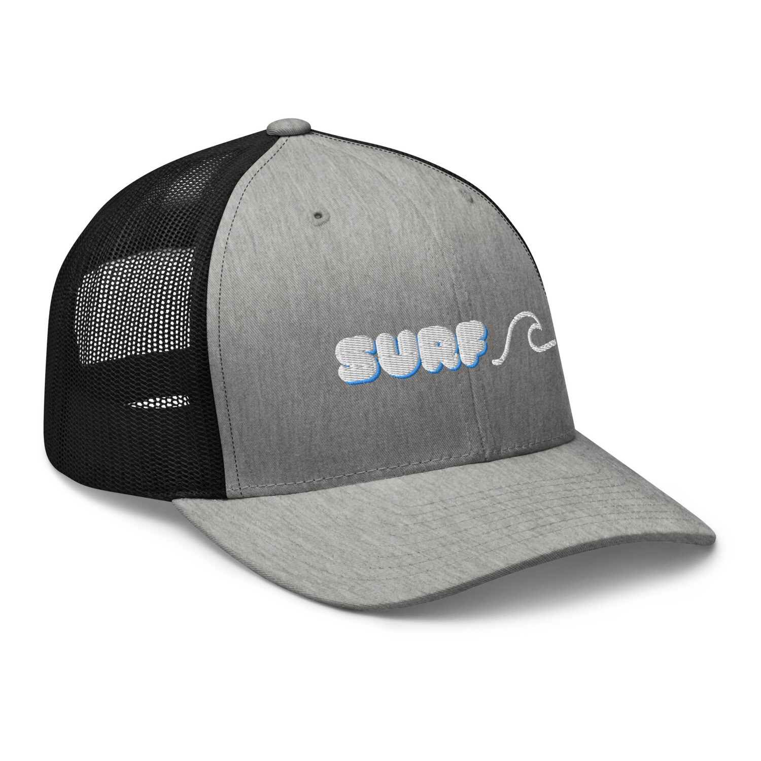 Surf Trucker Cap. Retro Surfer Trucker Hat.