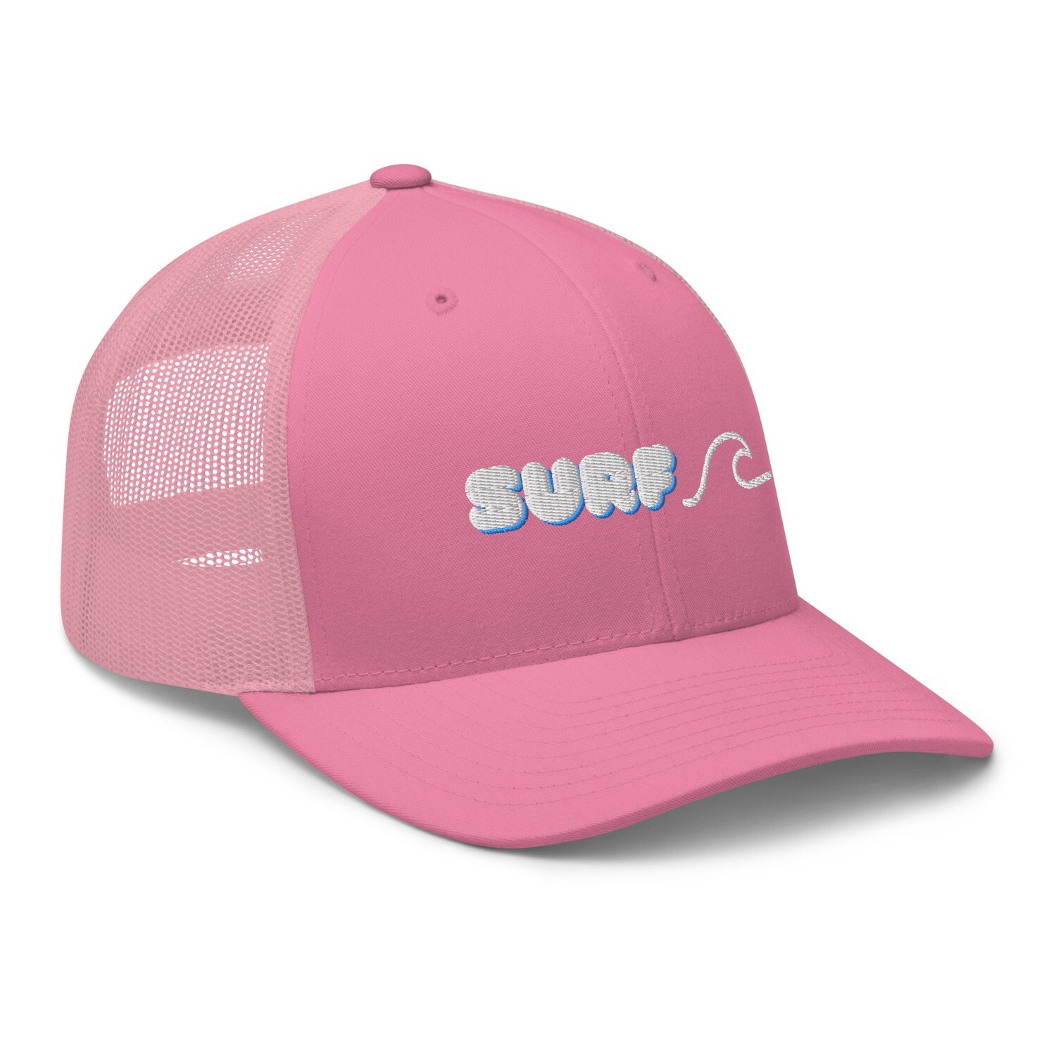 Surf Trucker Cap. Retro Surfer Trucker Hat.