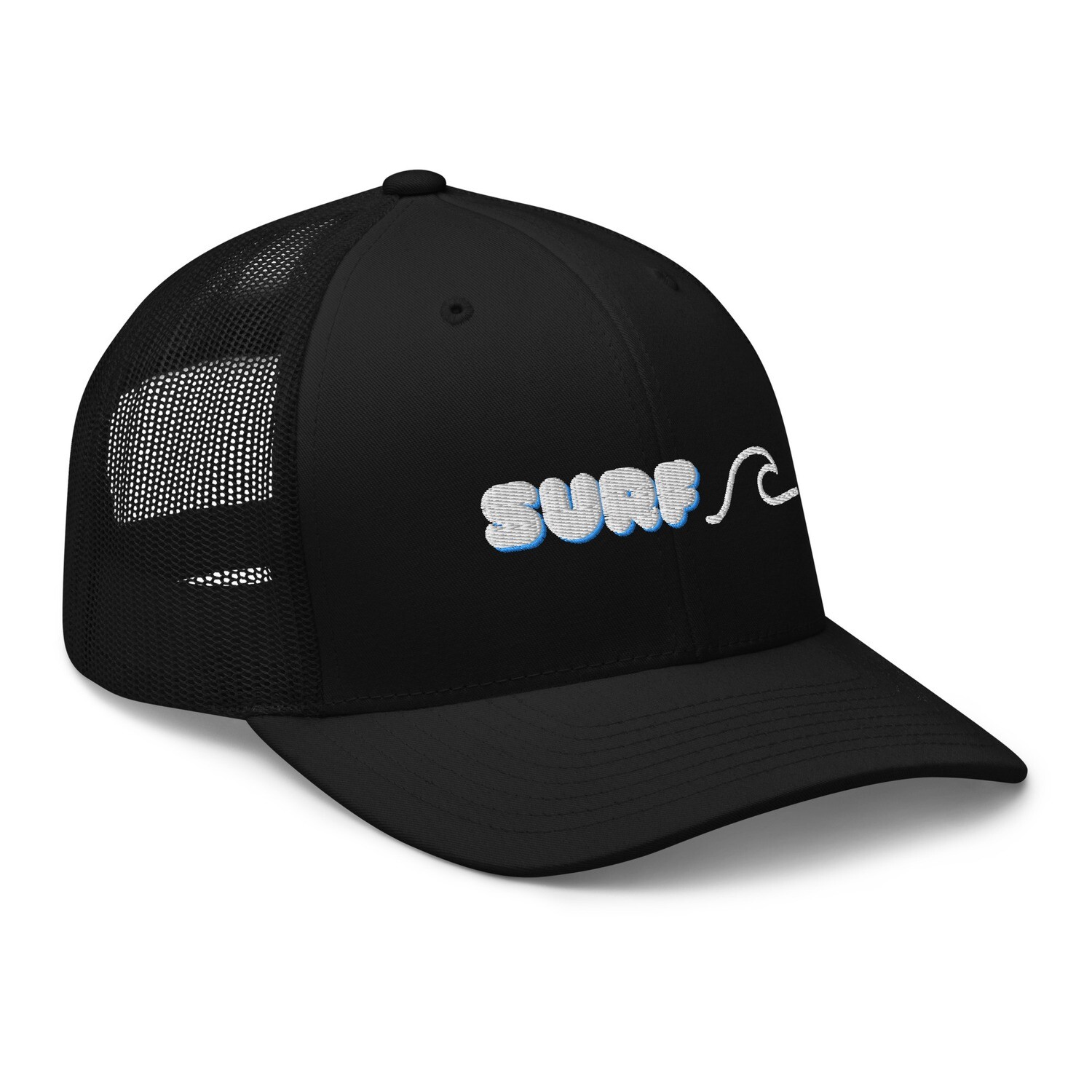 Surf Trucker Cap. Retro Surfer Trucker Hat.