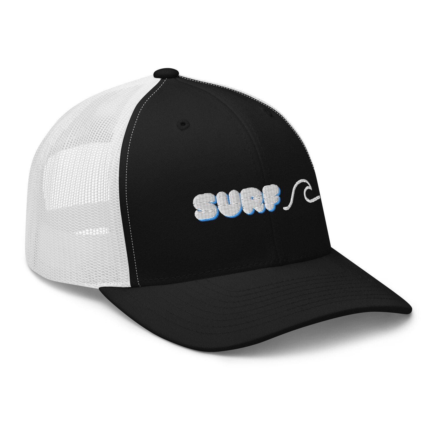 Surf Trucker Cap. Retro Surfer Trucker Hat.