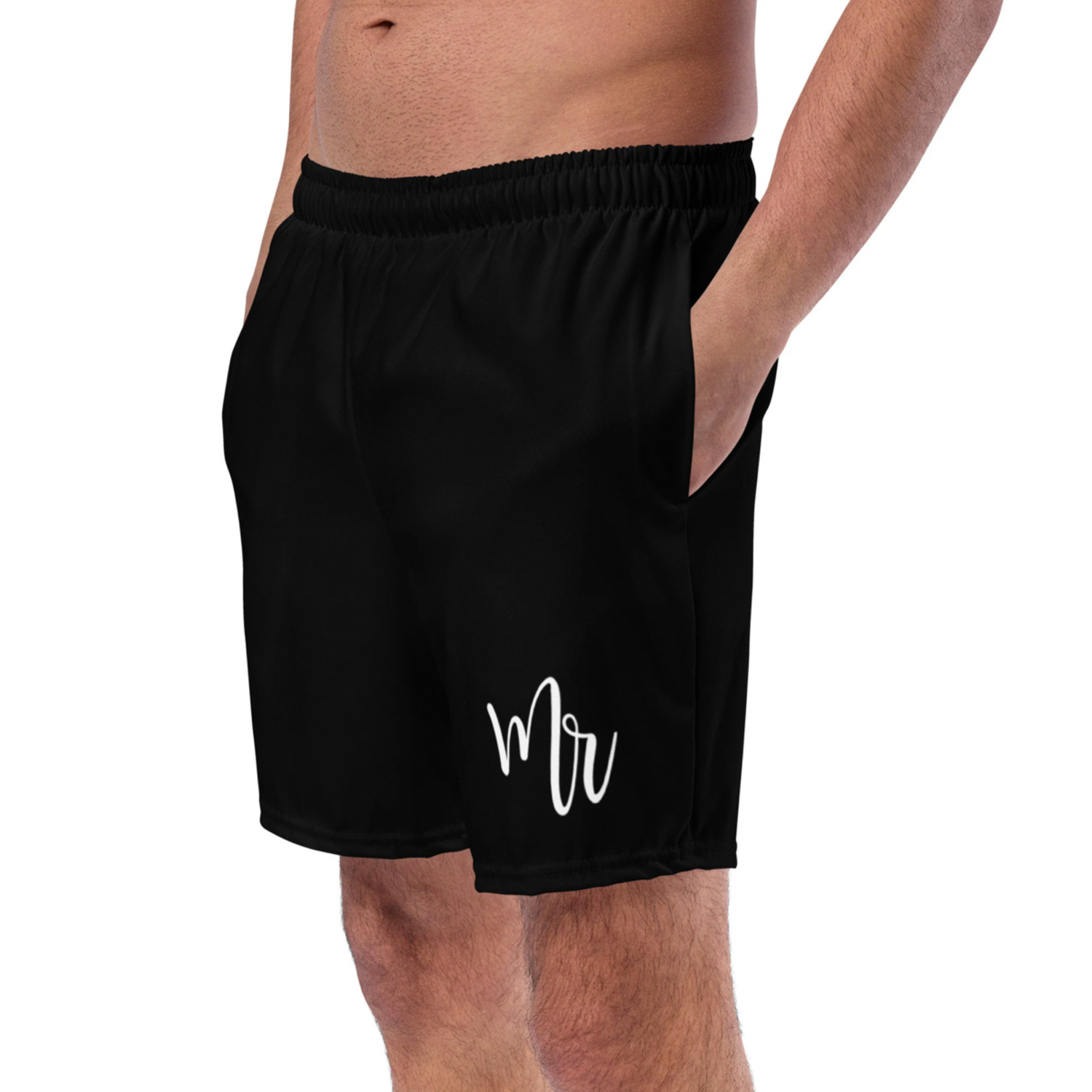 Mrs Bikini Separates. Honeymoon Bride Mix and Match Black or White String Bikini Bottom &amp; Top