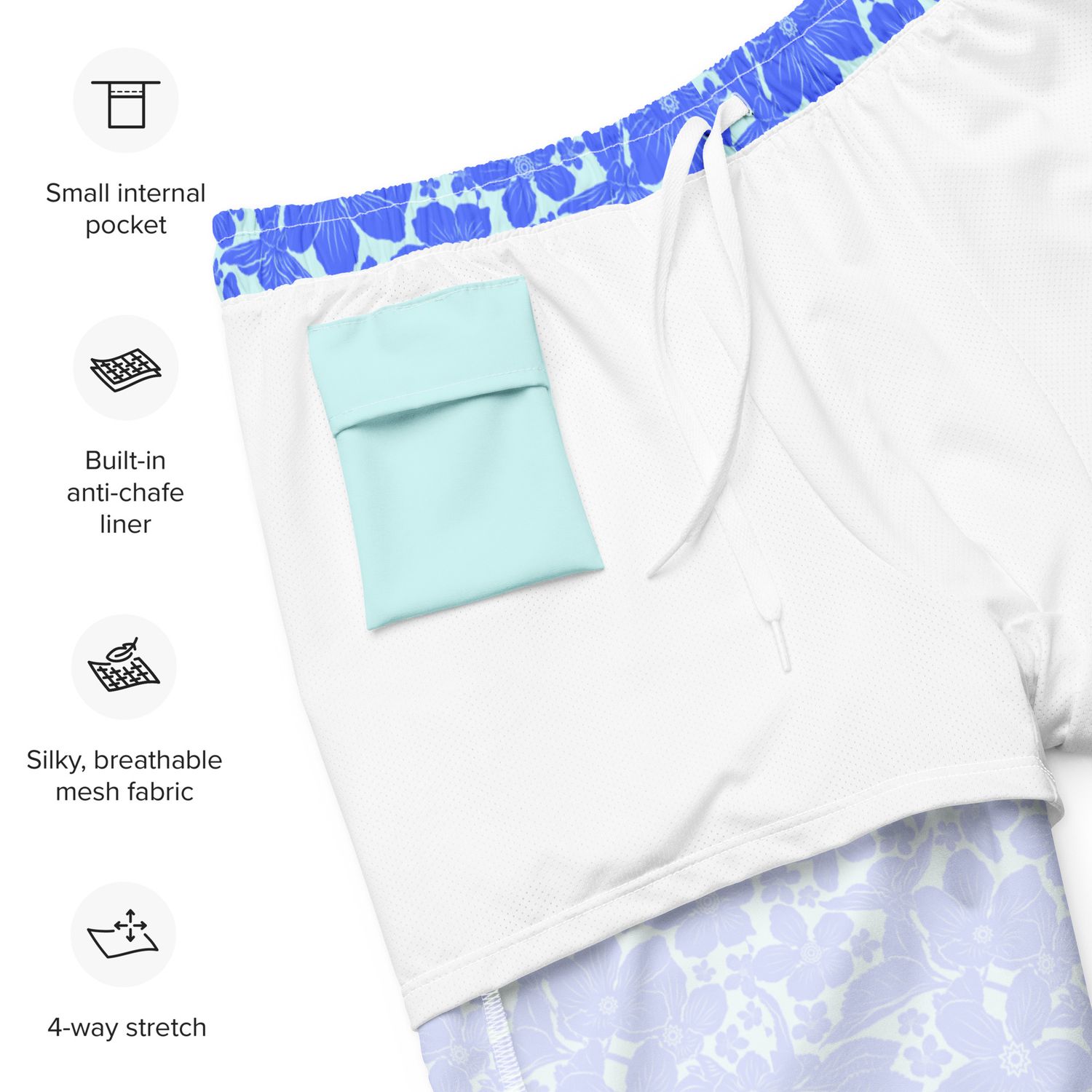 His and Hers Tropical Swimsuits - Matching Couples Vacation Bathing Suits for Honeymoon.