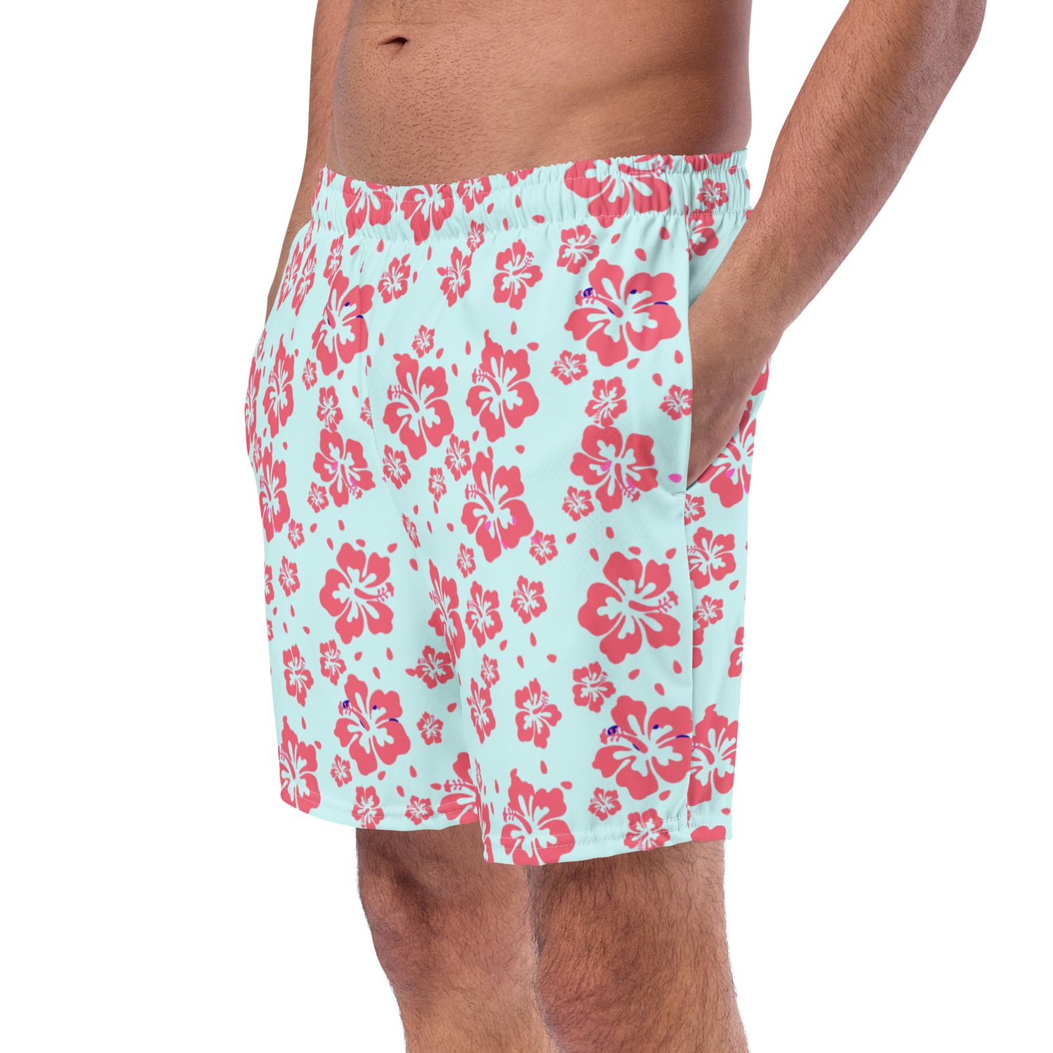 Matching Tropical Flowers Swimwear