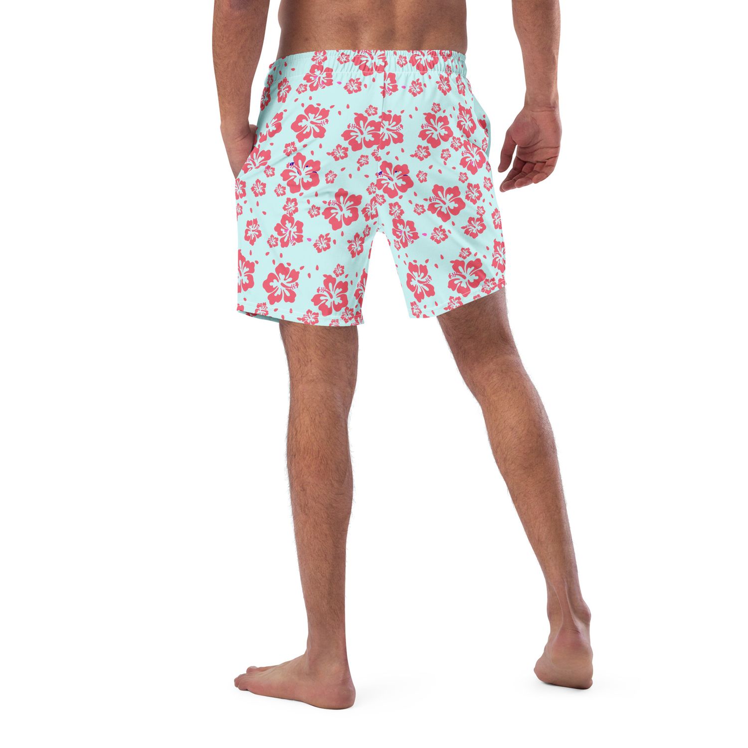 Matching Tropical Flowers Swimwear