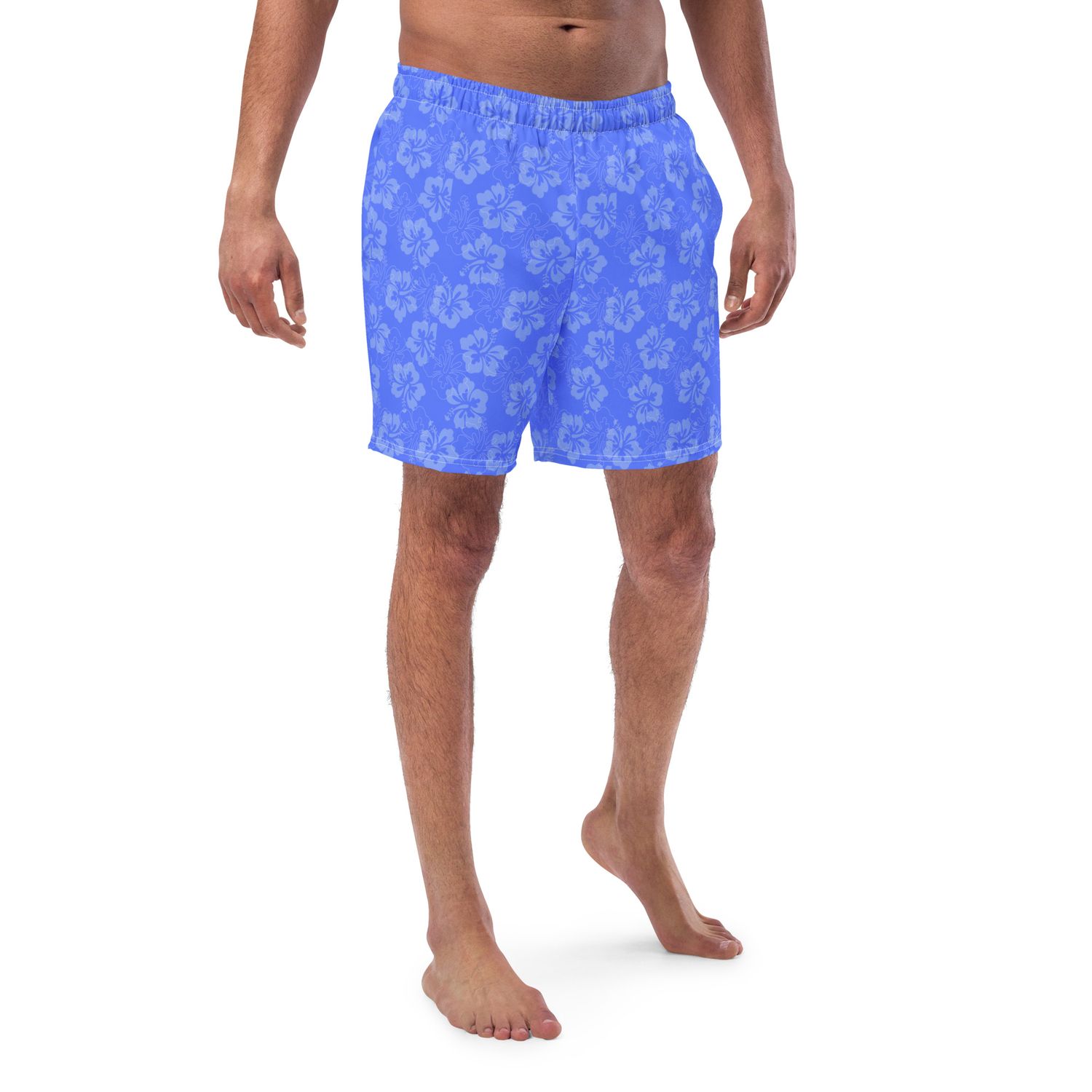His and Hers Tropical Swimsuits - Matching Couples Vacation Bathing Suits for Honeymoon.