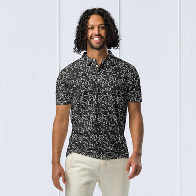 Sleek Men&#39;s Slim Fit Polo Shirt: Office casual wear to sports and social events.