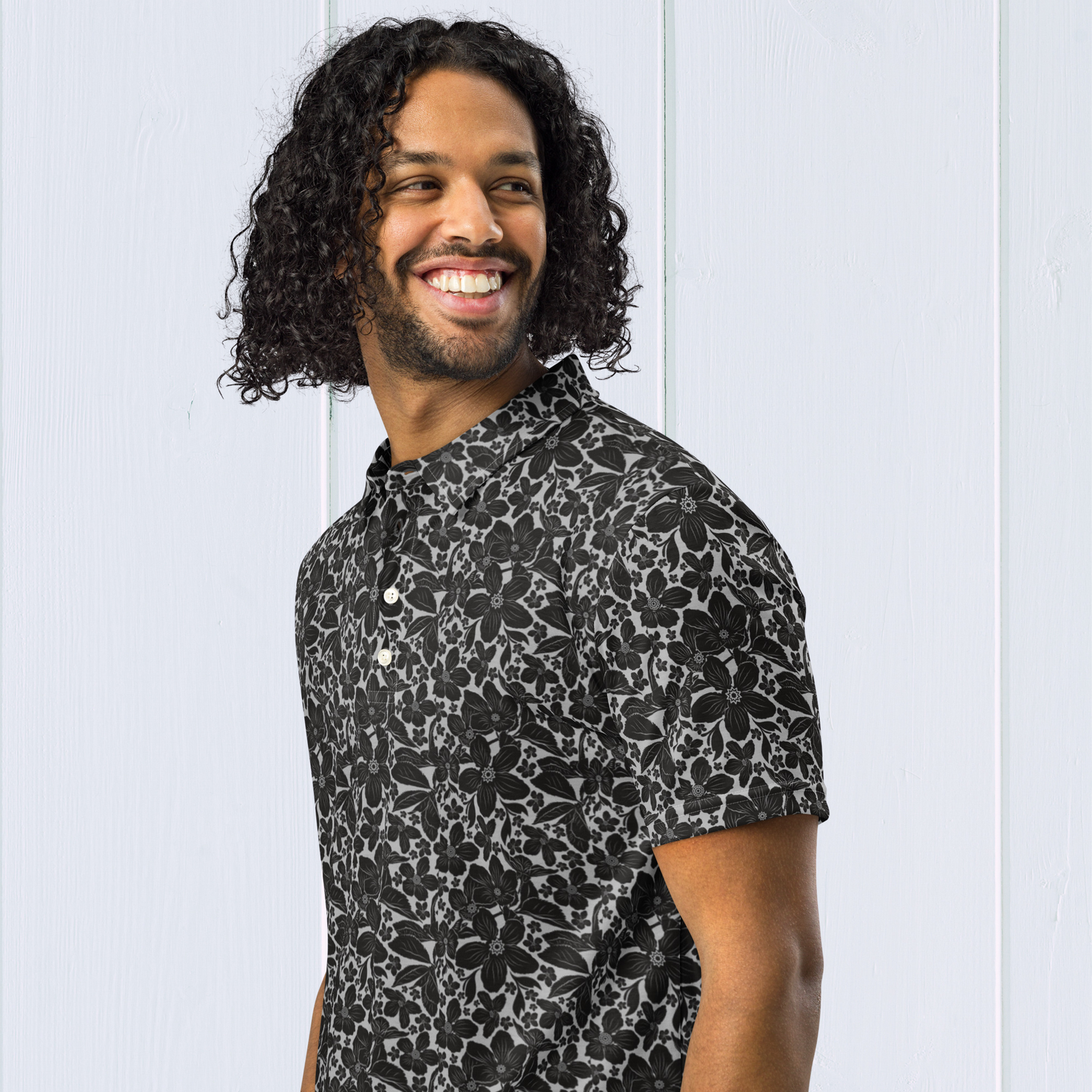 Sleek Men&#39;s Slim Fit Polo Shirt: Office casual wear to sports and social events.